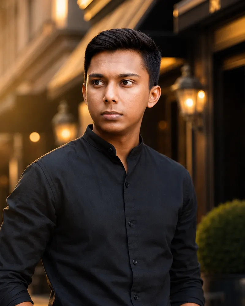 Himas Rafeek, founder of PinBoostr