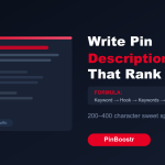 How to Write Pinterest Pin Descriptions That Rank